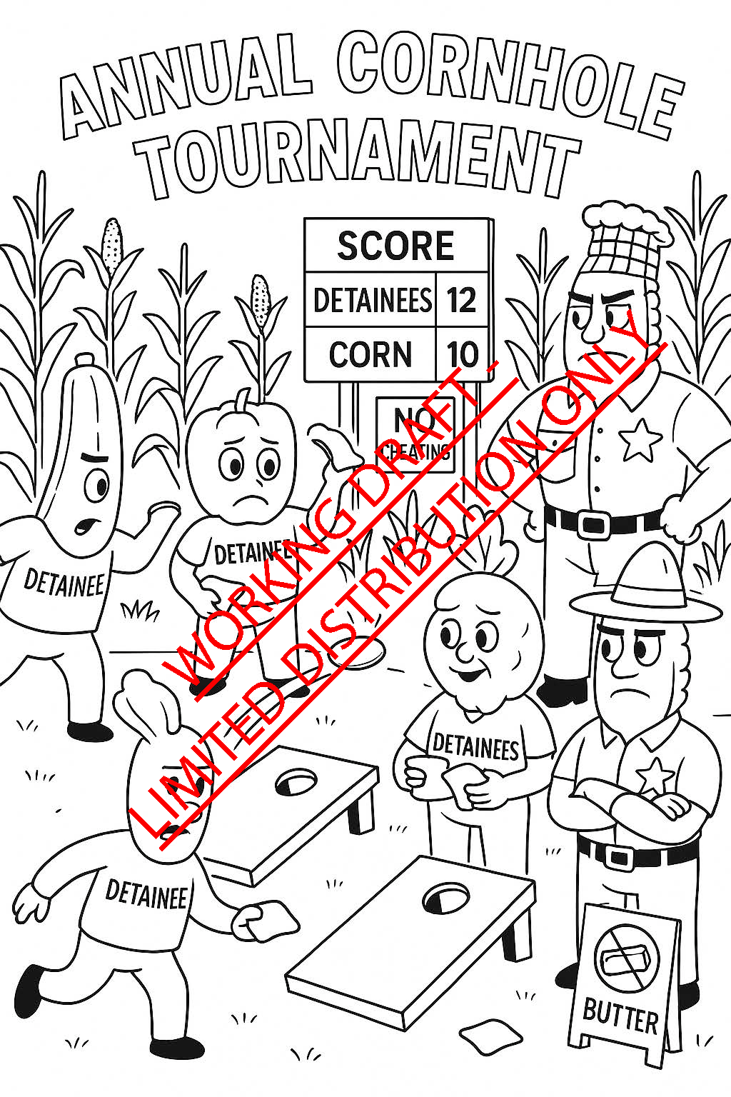 LET'S COLOR™: CORNHUSKER CLINK - PRINT EDITION