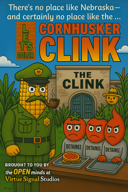 LET'S COLOR™:  CORNHUSKER CLINK - PRINT EDITION